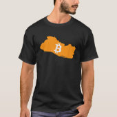 El Salvador Bitcoin BTC Valuta Wallet App Juridisc T-shirt (Voorkant)