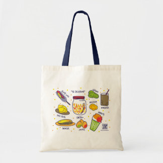 El Salvador, bolsa Tote Antojitos Salvadoreños Tote Bag