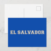 El Salvador Briefkaart (Voorkant / Achterkant)