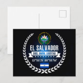 El Salvador Briefkaart (Voorkant / Achterkant)