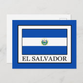 El Salvador Briefkaart (Voorkant / Achterkant)