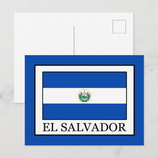 El Salvador Briefkaart (Voorkant / Achterkant)