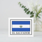 El Salvador Briefkaart (Staand voorkant)