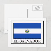 El Salvador Briefkaart (Voorkant / Achterkant)