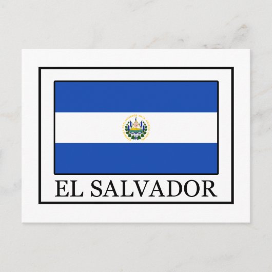 El Salvador Briefkaart (Voorkant)