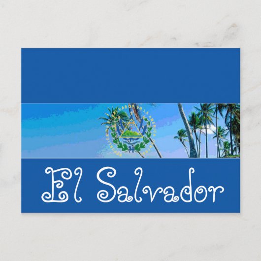 El Salvador Briefkaart (Voorkant)
