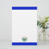 El Salvador Briefpapier (Staand voorkant)