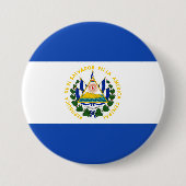 El Salvador-Button Ronde Button 7,6 Cm (Voorkant)