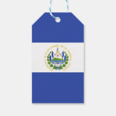 El Salvador Cadeaulabel (Achterkant)