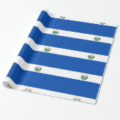 El Salvador Cadeaupapier (Uitgerold)