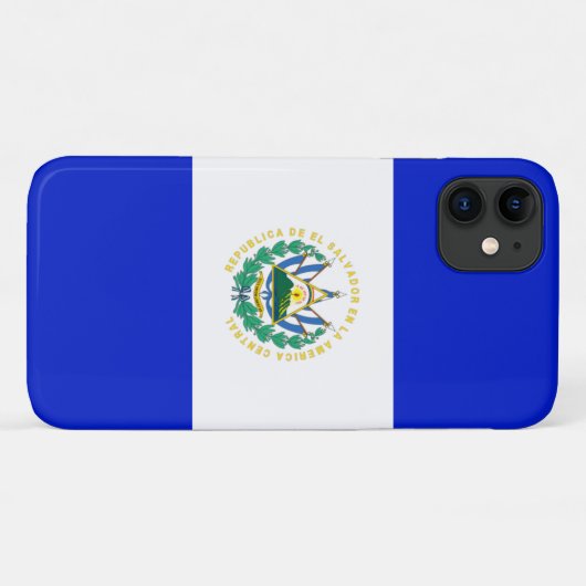 El Salvador Case-Mate iPhone Case (Achterkant (horizontaal))