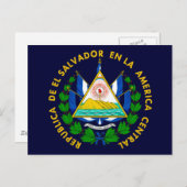 El Salvador COA Briefkaart (Voorkant / Achterkant)