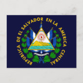 El Salvador COA Briefkaart (Voorkant)
