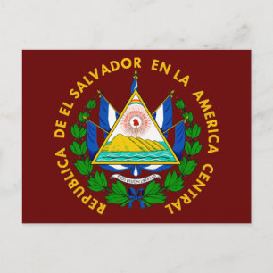 El Salvador COA Briefkaart