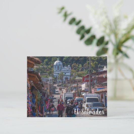 El Salvador (Concepción de Ataco) Briefkaart (Staand voorkant)