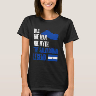 El Salvador Dad Salvadoraanse legende El Salvador  T-shirt