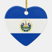 El Salvador, El Salvador Keramisch Ornament (Voorkant)