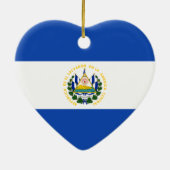 El Salvador, El Salvador Keramisch Ornament (Achterkant)