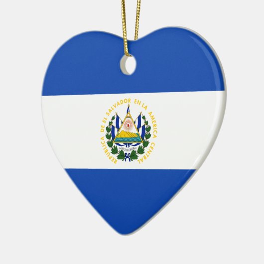 El Salvador, El Salvador Keramisch Ornament (Links)