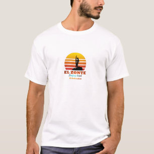 El Salvador, El Zonte, Surf stad, Playas, SV, Si T-shirt