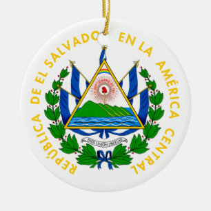 El Salvador - embleem/vlag/wapen/symbool Keramisch Ornament