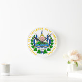 El Salvador - emblem/flag/coat of arms/symbol Ronde Klok (Huis)
