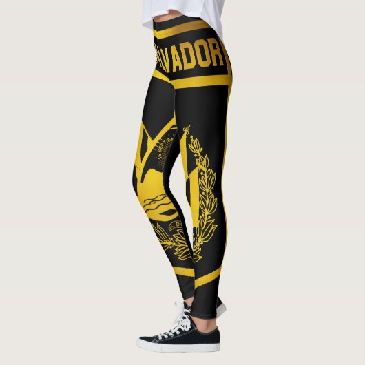 El Salvador Emblem Leggings (Links)