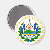 el salvador emblem magneet (Voorkant / Achterkant)
