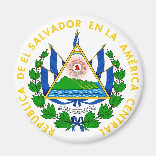 el salvador emblem magneet (Voorkant)