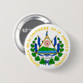 el salvador emblem ronde button 5,7 cm (Voorkant /achterkant)