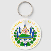 el salvador emblem sleutelhanger (Voorkant)