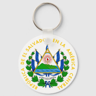 el salvador emblem sleutelhanger
