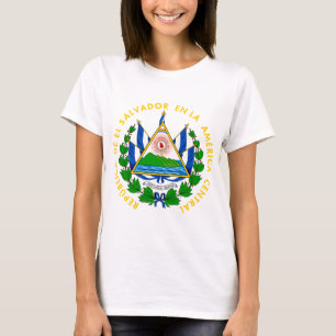 el salvador emblem t-shirt