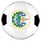 el salvador emblem voetbal (Gedraaid)