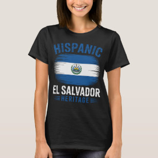 El Salvador Erfgoed Salvadoraanse trots ontsteld F T-shirt
