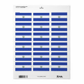 El Salvador Etiket (Full Sheet)