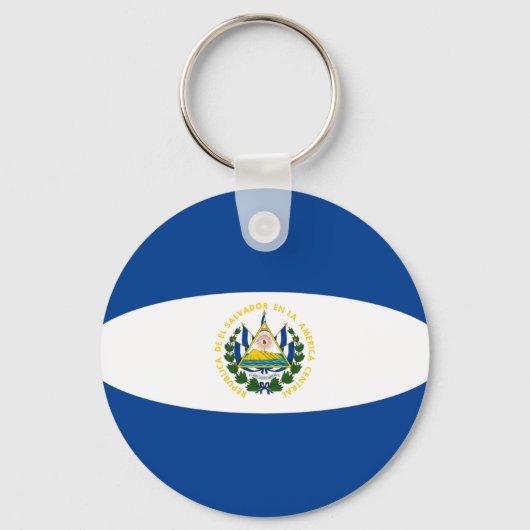 El Salvador Fisheye Sleutelhanger (Voorkant)