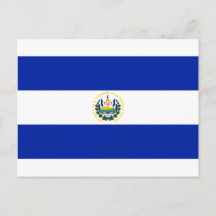 El Salvador Flag Briefkaart