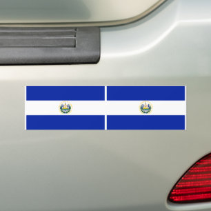 El Salvador Flag Bumpersticker
