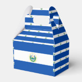 El Salvador flag Favor Box Bedankdoosjes (Achterkant)