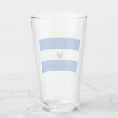 El Salvador Flag Glas (Achterkant)