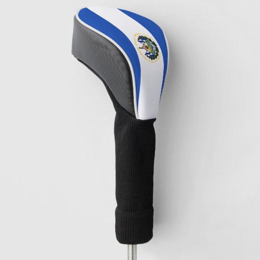 El Salvador Flag Golfheadcover (Schuin)