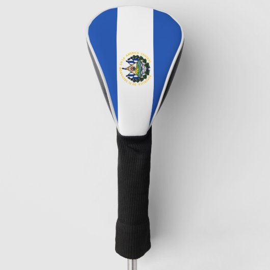 El Salvador Flag Golfheadcover (Voorkant)