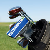 El Salvador Flag Gorheerlijk Patriotic Golfheadcover (Insitu)