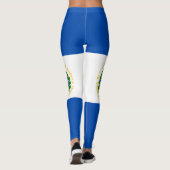 El Salvador Flag Leggings (Achterkant)