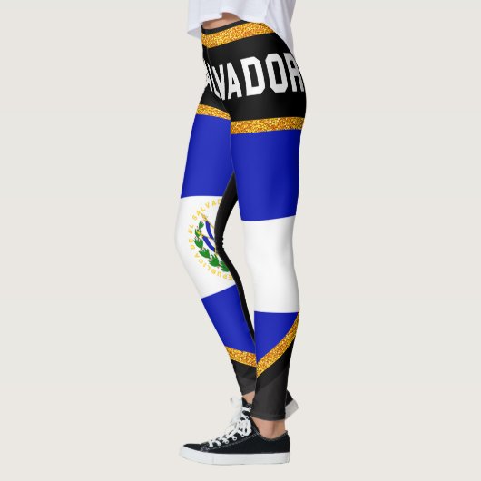 El Salvador Flag Leggings (Links)