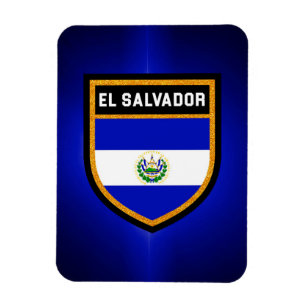 El Salvador Flag Magneet