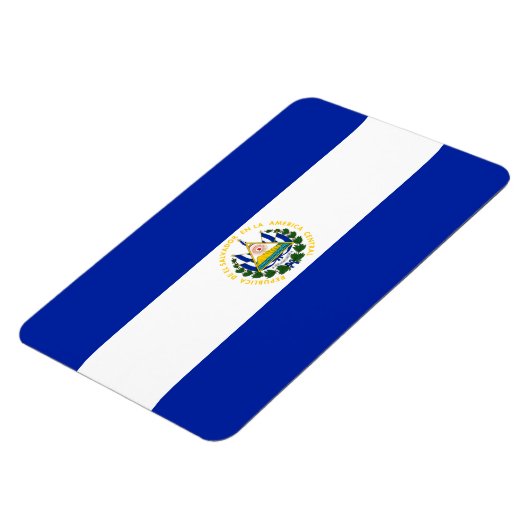 El Salvador Flag Magneet (Linkerzijde)