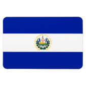 El Salvador Flag Magneet (Horizontaal)