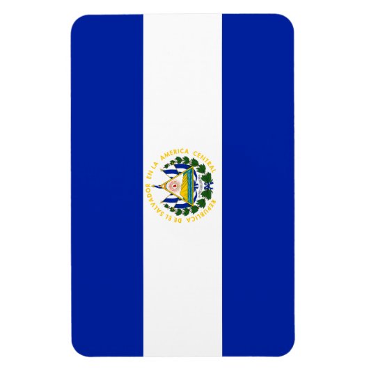 El Salvador Flag Magneet (Verticaal)